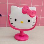 Miroir De Hello Kitty Papillon Rose