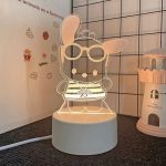 Sanurgente-Lampe LED Pochacco en acrylique 3D